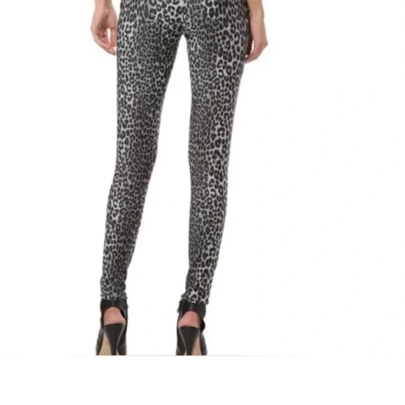 Michael Kors Leopard Print Skinny Jeans - Picture 2 of 9